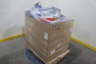 3 Pallets – 108 Pcs – New Boardgames, Puzzles & Building Blocks, Stuffed Animals, Exercise & Fitness, Cycling & Bicycles – New and New Damaged Box – Walmart