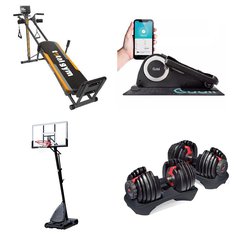 Pallet - 8 Pcs - Exercise & Fitness, Outdoor Sports - Customer Returns - Marcy, Impex Fitness, Cubii, Total Gym