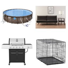 Pallet - 17 Pcs - Camping & Hiking, TV Stands, Wall Mounts & Entertainment Centers, Pet Toys & Pet Supplies, Pools & Water Fun - Overstock - Ozark Trail, Mainstays