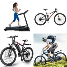 Flash Sale! 3 Pallets - 34 Pcs - Sports and Fitness - POOBOO, Ozark Trail, Kent Bicycles, Kettlebell Kings