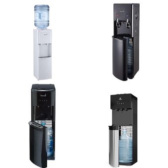Pallet – 15 Pcs – Bar Refrigerators & Water Coolers, Refrigerators – Customer Returns – Primo Water, Primo, Igloo, Avalon