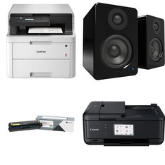 Pallet - 68 Pcs - Other, Networking, Power Adapters & Chargers, GPS Unit - Customer Returns - onn., Onn, Garmin, Lexmark