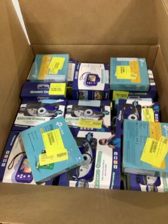 1 Parcel Box – 34 Pcs – Action Camcorders – NEW/SEALED Products – Walmart