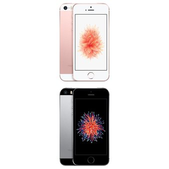 6 Pcs – Apple iPhone SE – Refurbished (GRADE A – Unlocked) – Models: 3A850LL/A, MP8A2LL/A