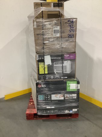 1 Pallets – 8 Pcs – Air Conditioners – Untested Customer Returns – Major Retailer