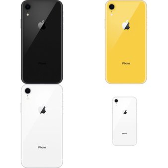 8 Pcs – Apple iPhone XR (Unlocked) – Brand New – Models: MRYY2LL/A, 3D830LL/A, MRYR2LL/A, MT012LL/A