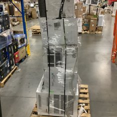 3 Pallets - 17 Pcs - Air Conditioners - Damaged / Missing Parts / Tested NOT WORKING - LG, Honeywell, Frigidaire, Emerson Quiet Kool