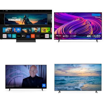 3 Pallets – 20 Pcs – LED/LCD TVs – Refurbished (GRADE A, GRADE B) – Samsung, VIZIO, TCL, Onn