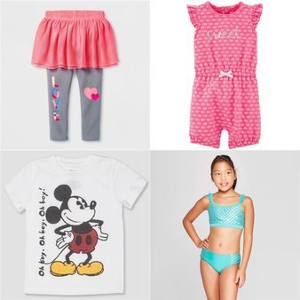 Pallet – 1489 Pcs – Kids Apparel – Brand New – Retail Ready – Cat & Jack, Mickey Mouse & Friends, CARTERS, Just One You made by carter’s
