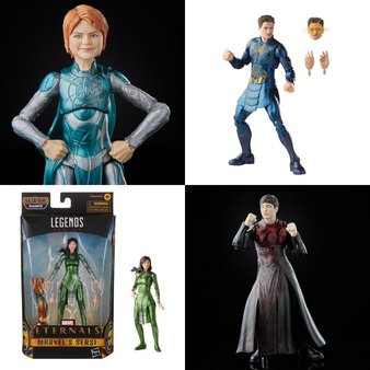 – Parcel Box – 34 Pcs – New Action Figures – New and New Damaged Box – Walmart