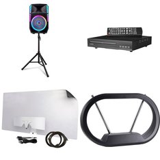 Pallet - 12 Pcs - Speakers, Accessories, DVD & Blu-ray Players - Customer Returns - ION Total, onn., MOHU