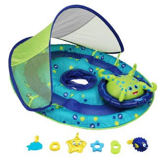 25 Pcs – Swimways 11601 Baby Spring Float Activity Center – Octopus – New – Retail Ready