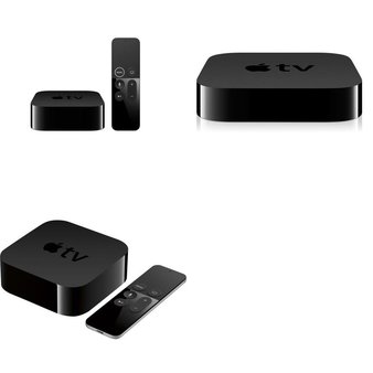 5 Pcs – Apple TV – Refurbished (GRADE A, GRADE B, No Remote) – Models: MGY52LL/A, MP7P2LL/A, MC572LL/A