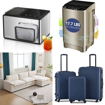 Pallet – 9 Pcs – Luggage, Unsorted, Laundry, Dining Room & Kitchen – Customer Returns – Travelhouse, KRIB BLING, Ktaxon, FOHERE