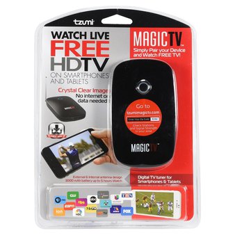 106 Pcs – Tzumi VIPRB-5192 Watch Live Free HDTV On Smartphones & Tablets – Like New, Used – Retail Ready