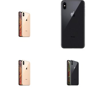 12 Pcs – Apple iPhone Xs Max – Refurbished (GRADE A – Unlocked) – Models: MT5X2LL/A, MT612LL/A, MT5D2LL/A, MT592LLA