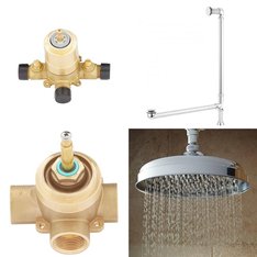 Flash Sale! Pallet - 128 Pcs - Hardware, Unsorted, Kitchen & Bath Fixtures, Bath - Open Box Like New - Signature Hardware