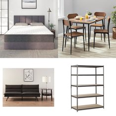 CLEARANCE! Pallet - 6 Pcs - Living Room, Dining Room & Kitchen, Mattresses, Storage & Organization - Overstock - Mainstays