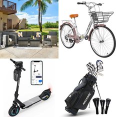 Pallet - 7 Pcs - Powered, Fireplaces, Cycling & Bicycles, Golf - Customer Returns - EVERCROSS, UHOMEPRO, Fixtech, KIMI
