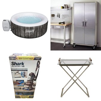 CLEARANCE! 3 Pallets – 41 Pcs – Vacuums, Bar Refrigerators & Water Coolers, Hardware, Hunting – Customer Returns – Shark, Seville Classics, Hoover, Royal Appliance