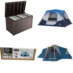 Pallet – 16 Pcs – Camping & Hiking, Patio – Customer Returns – Ozark Trail, Quechua, Keter, Igloo Products