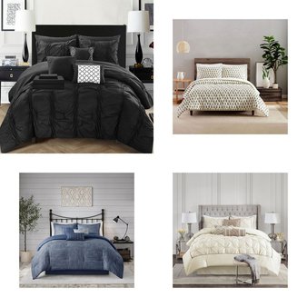 Pallet – 29 Pcs – Bedding Sets – Like New – Madison Park, Home Essence, Martex, Vellux