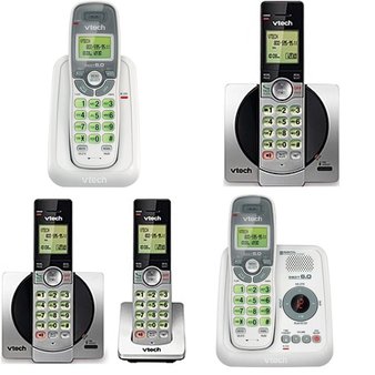 Pallet – 337 Pcs – Cordless / Corded Phones – Customer Returns – VTECH