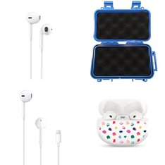 Pallet - 390 Pcs - In Ear Headphones, Accessories, Networking, Lighting & Light Fixtures - Customer Returns - Apple, Maxell, Packed Party, Netgear