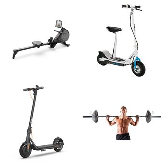 Pallet – 11 Pcs – Exercise & Fitness, Powered, Vehicles, Not Powered – Customer Returns – Cubii, Razor, Huffy, Icon health & fitness