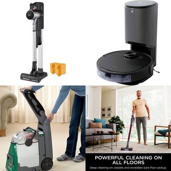 Flash Sale! 6 Pallets – 124 Pcs – Vacuums, Floor Care – Untested Customer Returns – Walmart