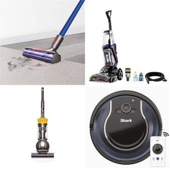 Pallet – 16 Pcs – Vacuums – Damaged / Missing Parts / Tested NOT WORKING – Dyson, Hoover, Tineco, Bissell