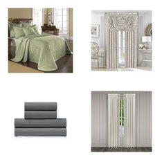 3 Pallets - 431 Pcs - Curtains & Window Coverings, Rugs & Mats, Kitchen & Dining, Bedding Sets - Like New or New Customer Returns - JC Penney