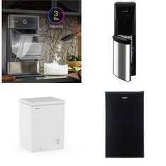 CLEARANCE! Pallet - 9 Pcs - Refrigerators, Bar Refrigerators & Water Coolers, Freezers - Customer Returns - Galanz, Igloo, Primo, Great Value