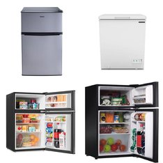 Pallet - 6 Pcs - Bar Refrigerators & Water Coolers, Refrigerators, Freezers - Customer Returns - Galanz, Frigidaire