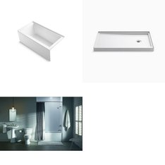 Pallet - 3 Pcs - Kitchen & Bath Fixtures, Hardware, Bath - Customer Returns - Kohler