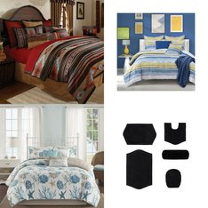 6 Pallets - 1305 Pcs - Curtains & Window Coverings, Decor, Bath, Bedding Sets - Like New or New Customer Returns - JC Penney