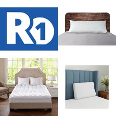 Pallet – 24 Pcs – Pillows, Blankets, Throws & Quilts, Bath, Covers, Mattress Pads & Toppers – Mixed Conditions – Unmanifested Bedding, Grand Hotel, Kennedy International, Healthcare SC