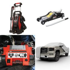 Pallet - 9 Pcs - Automotive Accessories, Automotive Parts, Pressure Washers - Customer Returns - Kraco, Black Jack, BLACK & DECKER, Hyper Tough