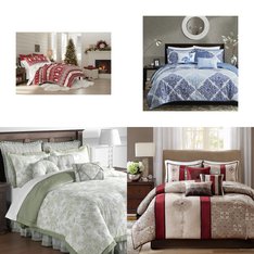 Pallet - 24 Pcs - Bedding Sets - Like New - Madison Park, Fieldcrest, Home Essence, MODERN HEIRLOOM