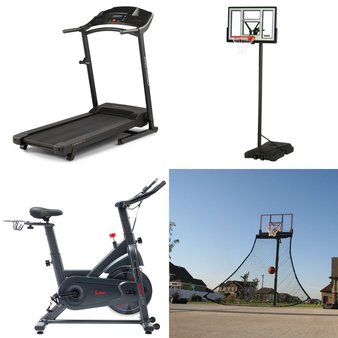 Pallet – 6 Pcs – Outdoor Sports, Exercise & Fitness – Customer Returns – Lifetime, Athletic Works, Sunny Health & Fitness, ProForm