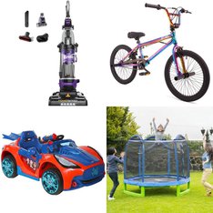 2 Pallets - 19 Pcs - Vehicles, Cycling & Bicycles, Vacuums, Trampolines - Overstock - Spider-Man, Huffy, Hyper