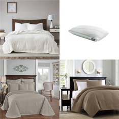 Pallet – 41 Pcs – Pillows and Blankets – Mixed Conditions – Private Label Home Goods, Martex, Madison Park, Vellux