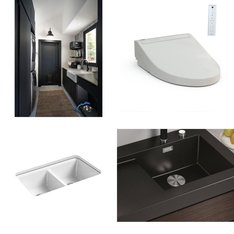 Pallet - 15 Pcs - Kitchen & Bath Fixtures, Hardware, Bath - Customer Returns - Kohler, Toto, Blanco, TOTO USA