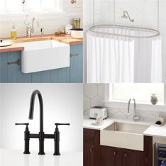 Pallet - 12 Pcs - Hardware, Bath, Kitchen & Bath Fixtures, Lighting & Light Fixtures - Open Box Like New - Signature Hardware