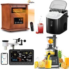 Pallet - 33 Pcs - Unsorted, Kitchen & Dining, Vacuums, Food Processors, Blenders, Mixers & Ice Cream Makers - Customer Returns - INSE, Aeitto, FIT KING, Fiesta