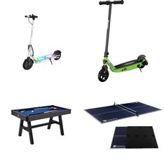 CLEARANCE! Pallet - 9 Pcs - Powered, Game Room, Pretend & Dress-Up, Outdoor Play - Customer Returns - Razor Power Core, Barrington, Red Box, Hover-1