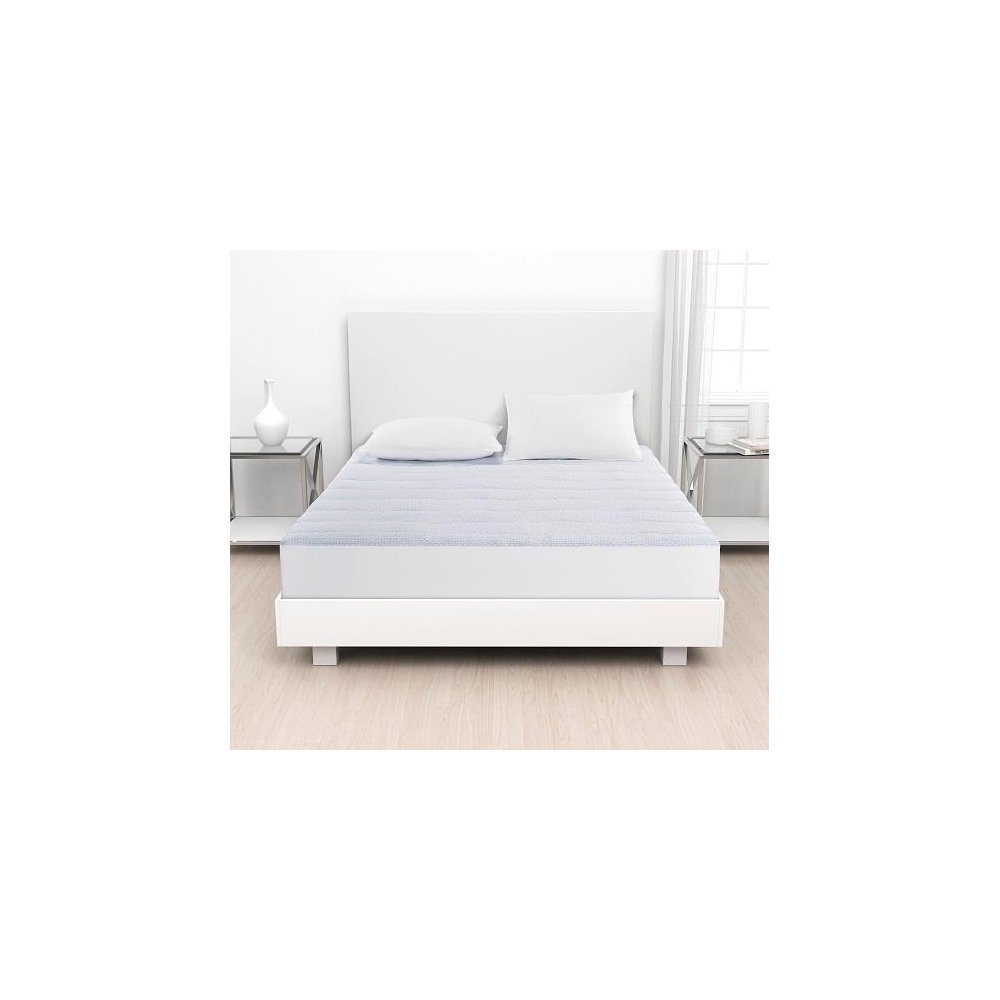 White for sale online Twin Size Mainstays 98350WMA Waterproof Vinyl Mattress Protector 
