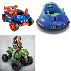Pallet - 3 Pcs - Vehicles - Customer Returns - Flybar, Mattel, Fisher-Price