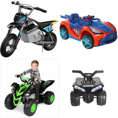 Pallet - 5 Pcs - Vehicles - Customer Returns - Adventure Force, Spider-Man, Realtree, Razor