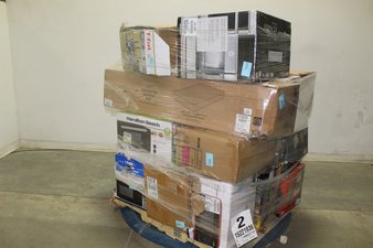 1 Pallet – 30 Pcs – New Automotive Accessories, Kitchen & Dining, Microwaves, Single Cup Brewers – New and New Damaged Box – Walmart